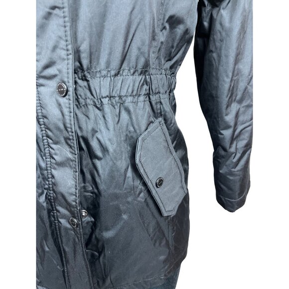 Urban Republic Girls Black Jacket With Pockets & Elastic Waist Size M 10/12 - Picture 3 of 11